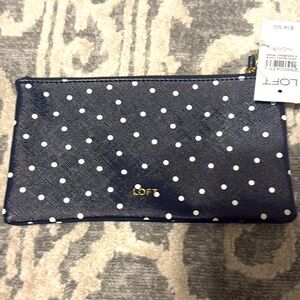 LOFT Small Zippered Pouch